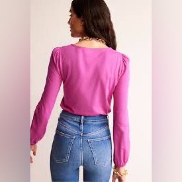 2/$80 NWT Pink Long Sleeve Top - Picture 3 of 3